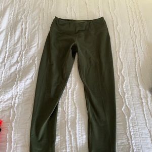 Zella olive green leggings